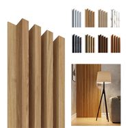 Deco wallpanel Acacia walnut-Wallnut, 1250 x 159mm, 4 lamella 20 x 30mm, HDF 3.2mm (4pcs)