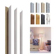 Deco wallpanel White oak-Oak, 1250 x 172mm, 3 lamella 30 x 40mm, HDF 3.2mm (4pcs)