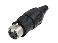 NEUTRIK - TOP SERIES HEAVY-DUTY XLR 3 POLE FEMALE CABLE CONNECTOR