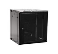 Commutation cabinet 19" wall mounted 15U 600x600 (black) (not assembled)