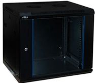 Wall-mounted 19'' network cabinet 15U 600x450x769mm (black, assembled, IP20) AWM2-6415