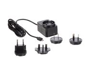 UNIVERSAL CHARGER WITH MICRO-USB CONNECTOR - 5 VDC - 2.5 A with 4 travel plugs