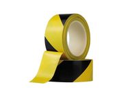 PVC marking tape 5cm x 33m - Black/Yellow