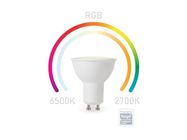 SMART WIFI BULB RGB - COLD WHITE & WARM WHITE - GU10