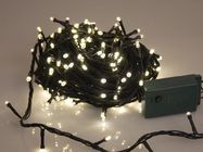 Sparkle Light LED - 16 m - 240 warm white lamps - green wire - modulator