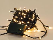 Sparkle Light LED - 8 m - 120 warm white lamps - green wire - modulator