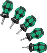 Stubby Set TX 1 Screwdriver set TORX®, 1 x TX 10x25; 1 x TX 15x25; 1 x TX 20x25; 1 x TX 25x25; 1 x TX 30x25, Wera