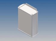 ALUMINIUM HOUSING - WHITE - 145 x 105.9 x 45.8 mm - with flange