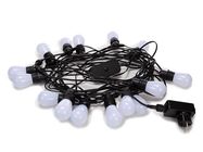 TUYA LED - 15 m - 15 white lamps - black wire - smart