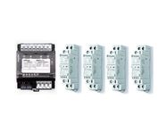 Four-channel relay set for double pole switching