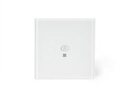 Edge Lit control module with 1 touch key and built-in motion and twilight sensor (White Edition)