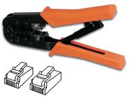 CRIMPING TOOL FOR MODULAR CONNECTORS 6P4C (RJ11), 6P6C (RJ12), 8P8C (RJ45)