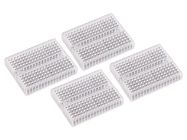 SET OF MINI BREADBOARDS - 170 TIE-POINTS - 4 pcs