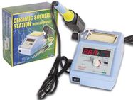 SOLDERING STATION WITH LED DISPLAY & CERAMIC HEATER - 48 W - 160-480 °C