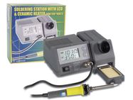 SOLDERING STATION WITH LCD & CERAMIC HEATER - 48 W - 150-450 °C