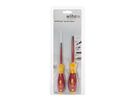 Wiha Screwdriver set SoftFinish® electric PlusMinus/Pozidriv, 2-pcs. in blister pack (32282)