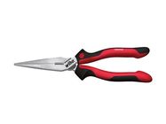 Wiha Industrial needle nose pliers with cutting edge straight shape in blister pack (34515) 200 mm