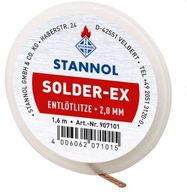 Desoldering wick S3 2.0mmx1.6m (size 075) Stannol