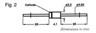 ZENER DIODE 5V1 - 1.3W