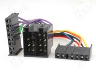 Connector; radio,ISO; Ford,Jaguar,Lincoln,Mazda,Mercury,Nissan 4CARMEDIA