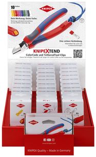 KNIPEX 00 18 01 V47 TEND 1 counter display 24 parts Colour selection 1 350 mm
