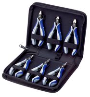 KNIPEX 00 20 16 P Case for Electronics Pliers with tools for work on electronic components 6 parts 215 mm
