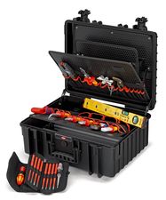 KNIPEX 00 21 36 Tool Case "Robust34" Electric 26 parts 419 mm