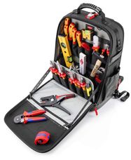 KNIPEX 00 21 50 E Tool backpack Modular X18 Electric 22 parts 530 mm