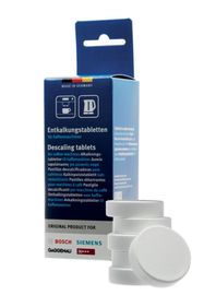Descaling Tablets 6x18g for Coffee Machines, Kettles & Hot Water Dispensers 311864, 312453 BOSCH