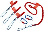 KNIPEX 00 50 04 T BK Tethering System Set 1 x 00 50 01 T BK, 3 x 00 50 02 T BK, 2 x 00 50 03 T BK  (self-service card/blister)