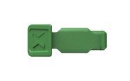 KNIPEX 00 61 10 CG ColorCode Clips green (10 pieces)  21 mm
