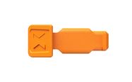 KNIPEX 00 61 10 CO ColorCode Clips orange (10 pieces)  21 mm