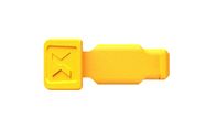 KNIPEX 00 61 10 CY ColorCode Clips yellow (10 pieces)  21 mm