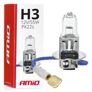 Halogen Bulb H3 12V 55W, AMiO