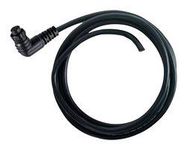 CIRCULAR CABLE CORD, 2POS PLUG, 2M, BLK