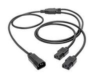 POWER CORD, IEC 320 C14/C13, 6FT, 10A