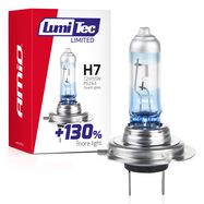 Halogen bulb H7 12V 55W LumiTec LIMITED +130%, AMiO