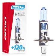 Halogen bulb H1 12V 55W LumiTec Super White +120%, AMiO