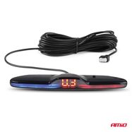 Parking assistant system MAX LED 4 sensor white, AMiO