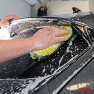 Microfiber yellow sponge 63g 23x10,5x5cm, AMiO