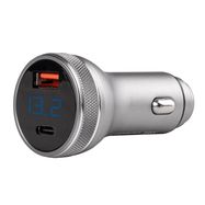 USB charger with voltometer 38W PCH PRO-06 USB+USB-C 12/24V, AMiO