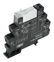 POWER RELAY, SPST, 16A, 24VDC, DIN RAIL