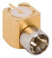 SMPM RIGHT-ANGLE, SURFACE MOUNT PCB JACK, MALE CONTACT, FULL DETENT, TAPE & REEL, 50 OHM