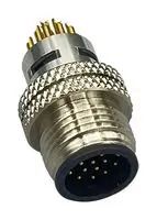 SENSOR CONN, M12, 17POS, PLUG, CABLE