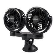 Car fan with suction 2x4" 24V, AMiO
