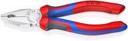 KNIPEX 03 05 180 Combination Pliers with comfort handles chrome-plated 180 mm