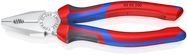 KNIPEX 03 05 200 Combination Pliers with comfort handles chrome-plated 200 mm