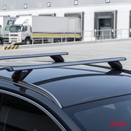 Aluminium integrated roof rack bars 135 cm model CRR-04, AMiO