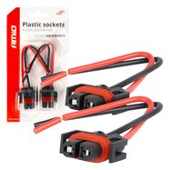 Ceramic sockets 2 pcs H8/H9/H11, AMiO