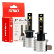 LED Headlights H-mini Series H1 AMiO-03329, AMiO